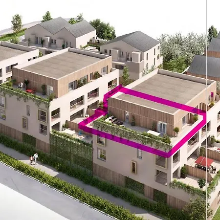 Confort, Vue Imprenable & Terrasse Xxl Apartmán *